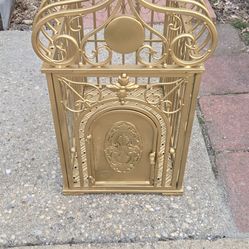 Vintage Style Golden Birdcage