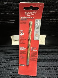 Milwaukee Titanium Drill Bit 17/64”