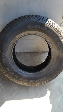 New tire P255/75R17