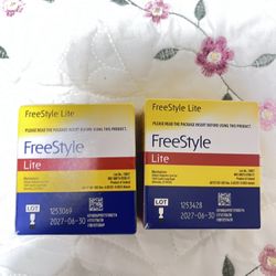 Free Style Test Strips New 