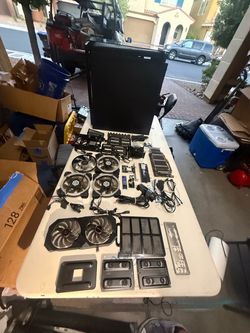 PC Parts Lot - Ryzen 5 3600 / ASUS B450M / 600W PSU / GPU / CyberPower Case