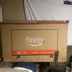 50 In Fire Tv 4k  4 Series  With Alexa 
