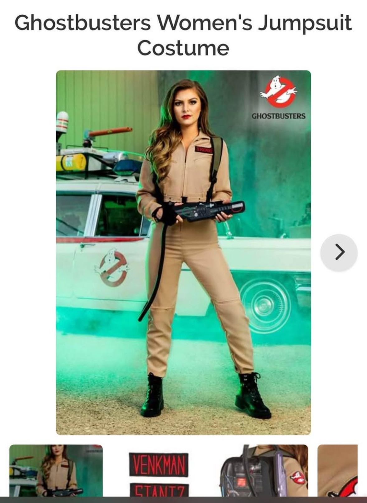Ghost Buster Costume