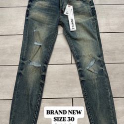 Purple Jeans Size 30