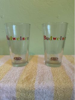 Budweiser Retro 1963 Collector Series Pint Glasses 2