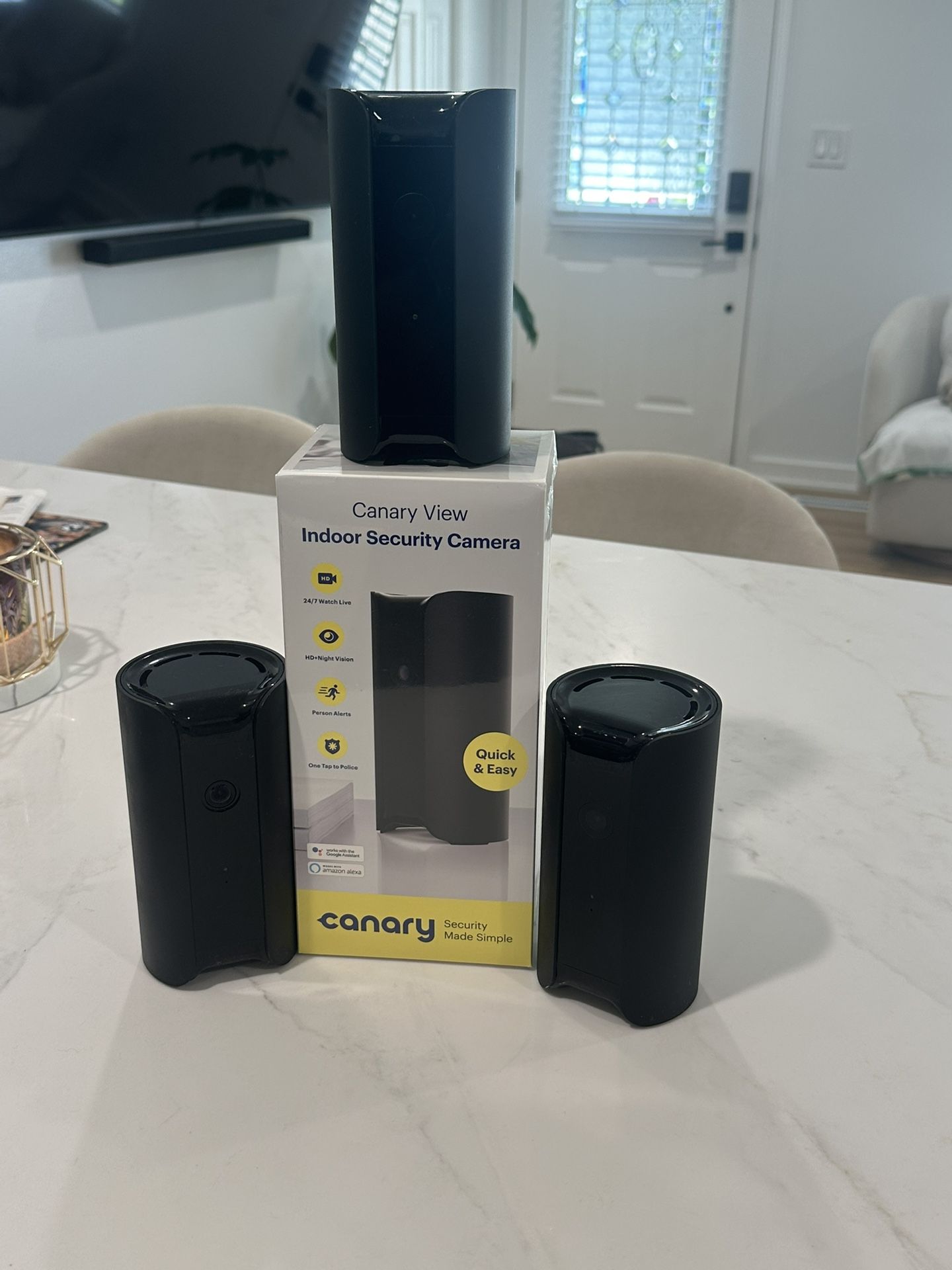 Canary Indoor Security Cameras