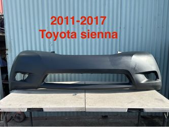 2011-2017 Toyota sienna front bumper