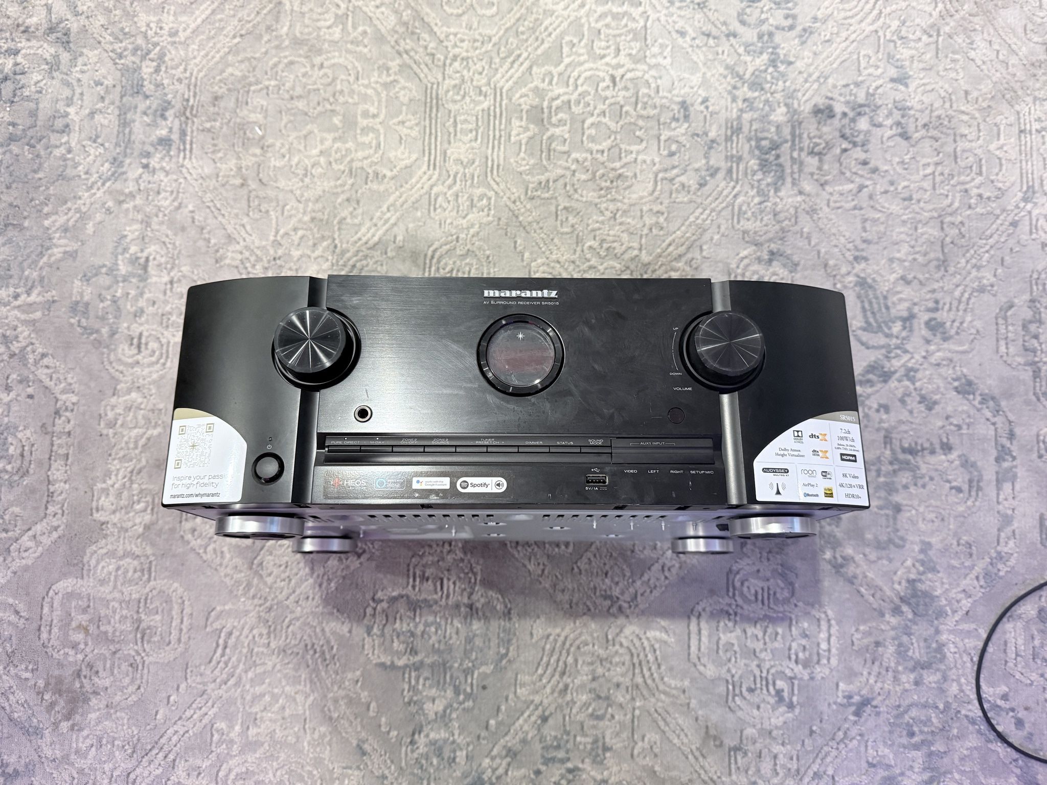 Marantz Sr5015 8k Ultra He Av Receiver 7.2 Channel