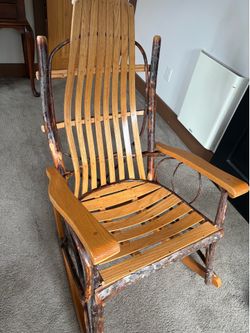 Hickory Bentwood rocking chair from Amish country in Ohio