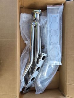 2004-2015 Nissan Titan Armada Pathfinder NV2500 NV3500 Infiniti QX56 5.6L V8 Long Tube Exhaust Headers Stainless Steel