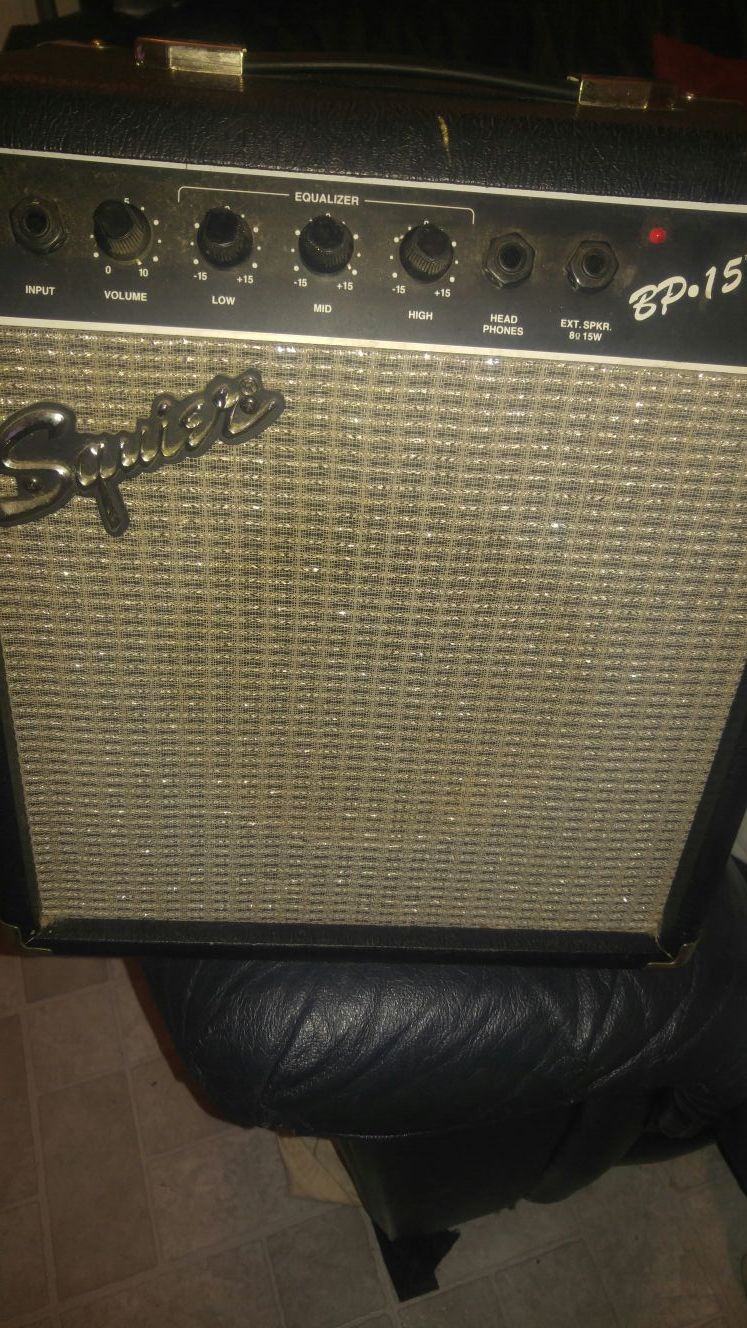 Squire Bp-15 amp