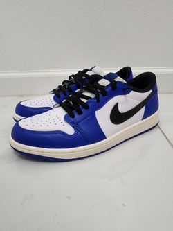 New Nike Retro Low OG in the "Game Royal" colorway