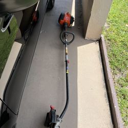 Husqvarna Gas Powered With Edger And Weedeater  Attachments Included 