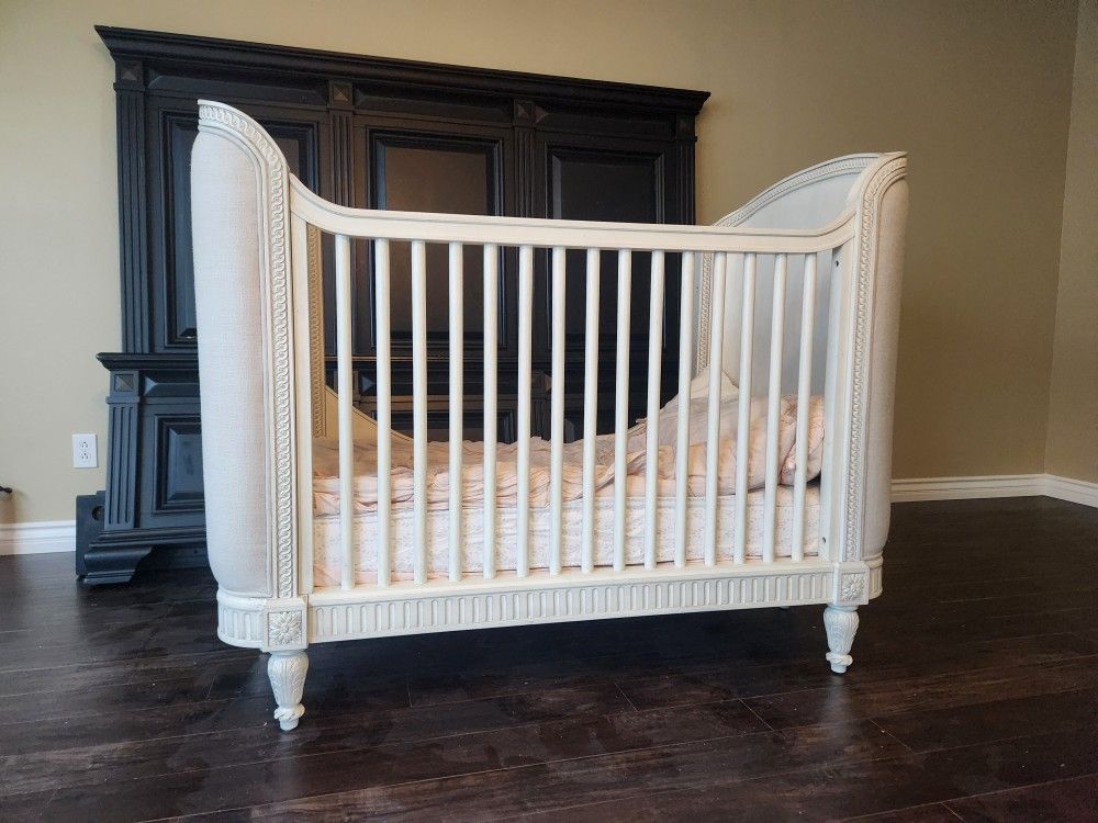 Rh Baby Crib With Bedding Mattress