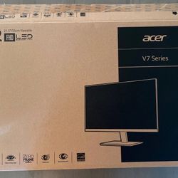 Acer V227Q 22" 1080p 75Hz Monitor HDMI VGA - Open Box w/Cables