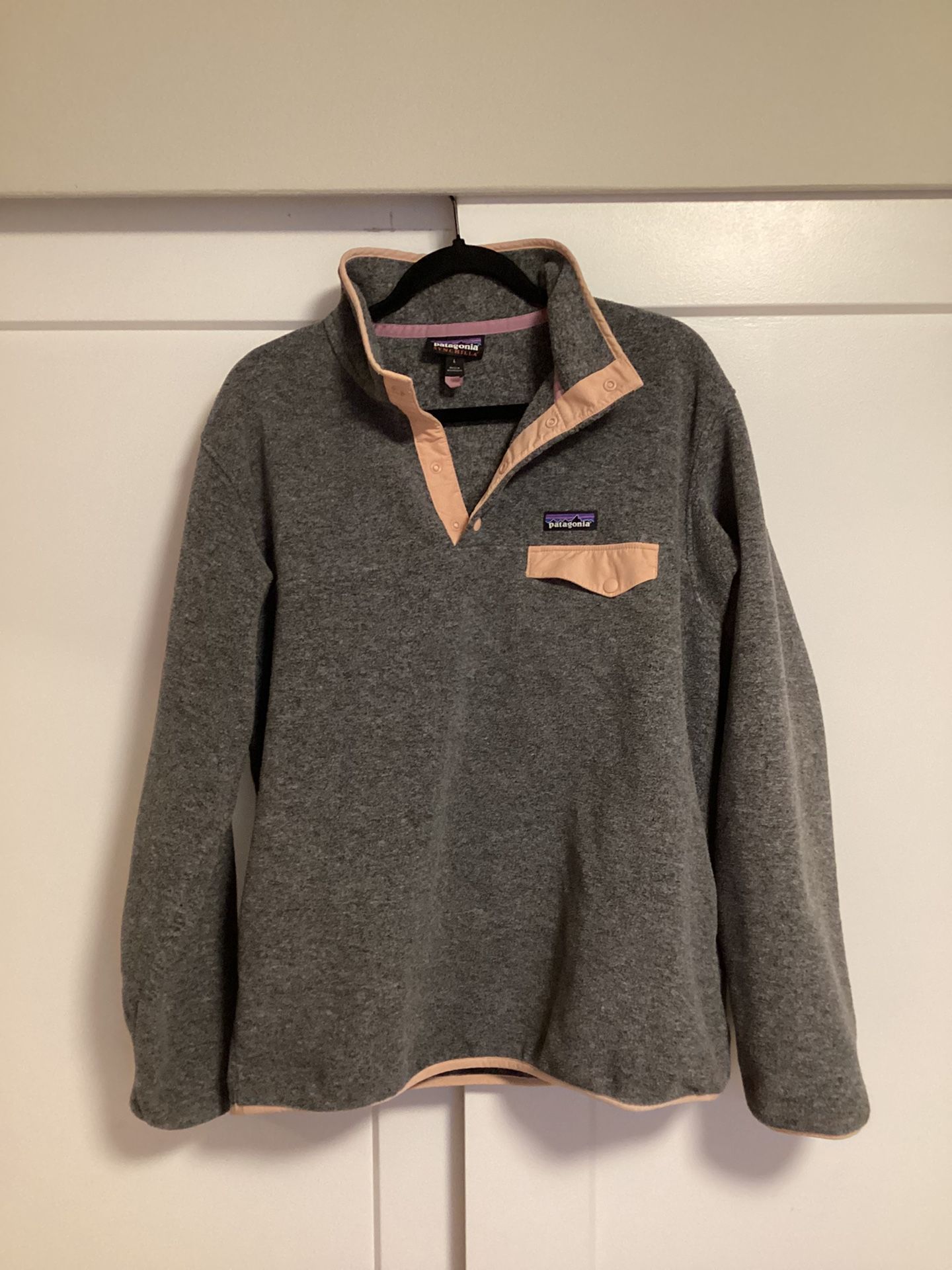 Patagonia Synchilla - Grey And Pink