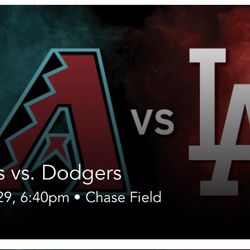 L.A Dodgers vs. Arizona Diamondbacks tickets