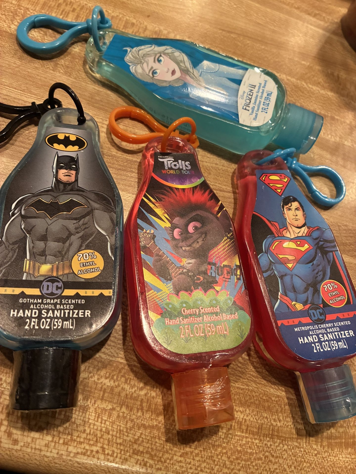 4 Hand Sanitizers