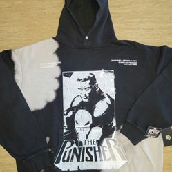 AMAZING DARC SPORT x PUNISHER ACID WASH SOLD OUT PREMIUM HOODIE