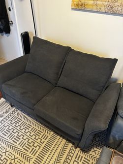Loveseat Sofa With USB Ports - Barely Used
