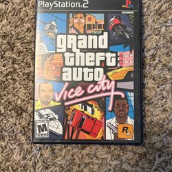 Grand Theft Auto Vice City For PS2