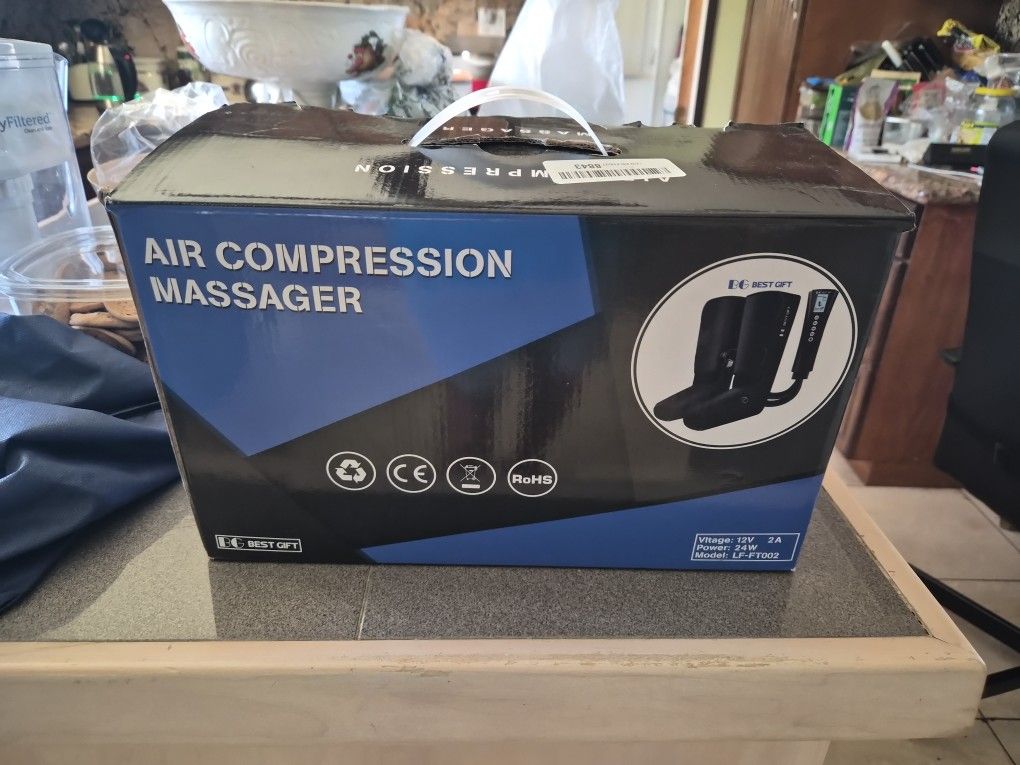 Best Gift Air Compression Foot and Calf Massager with Controller LF-FT002