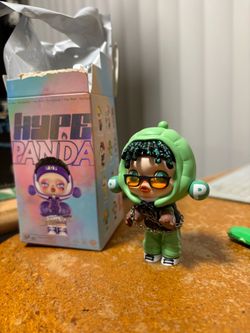 Skull Panda Hype Panda Rapper Green Blind Box Pop Mart