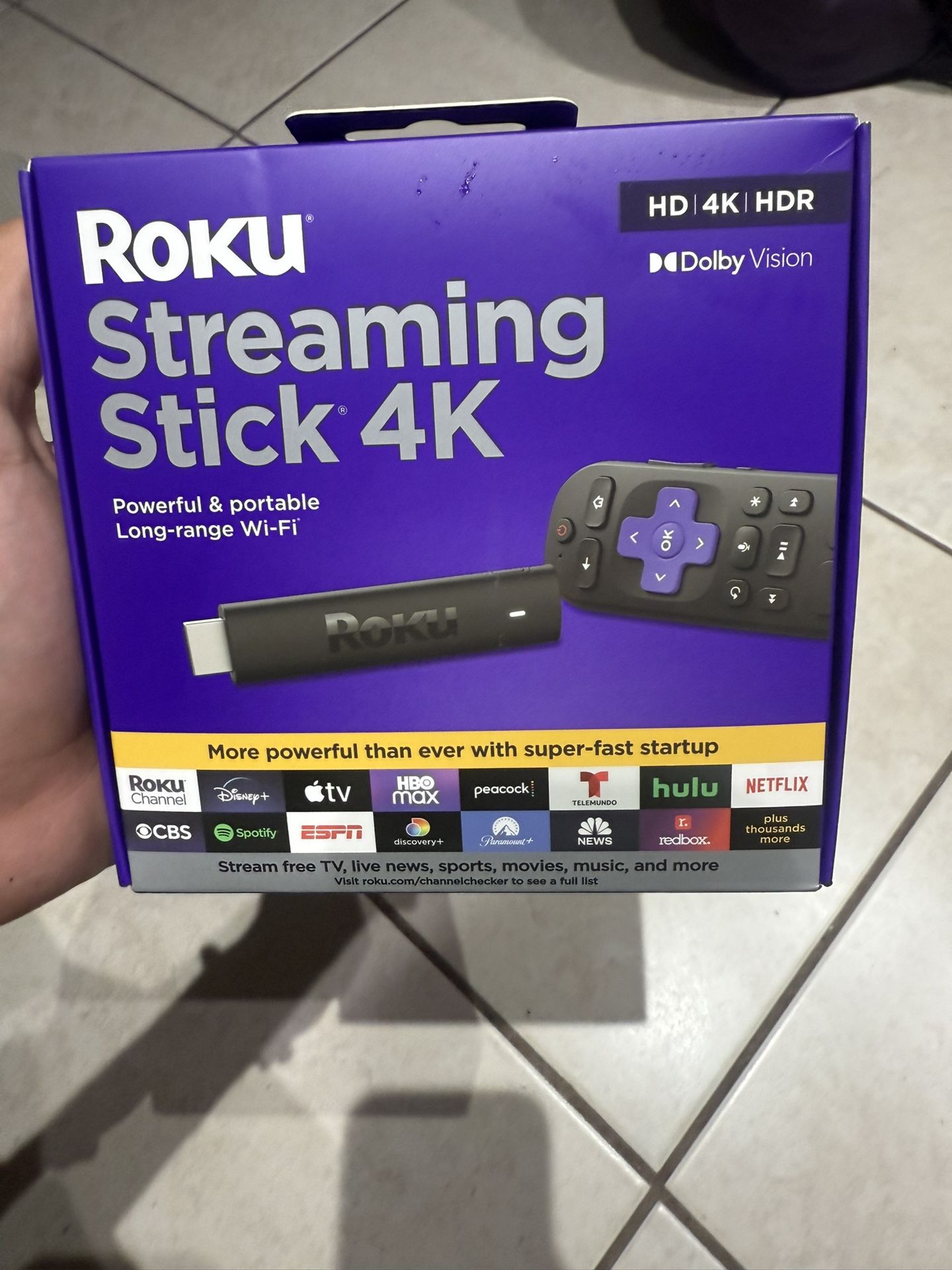 Roku Streaming stick 4k