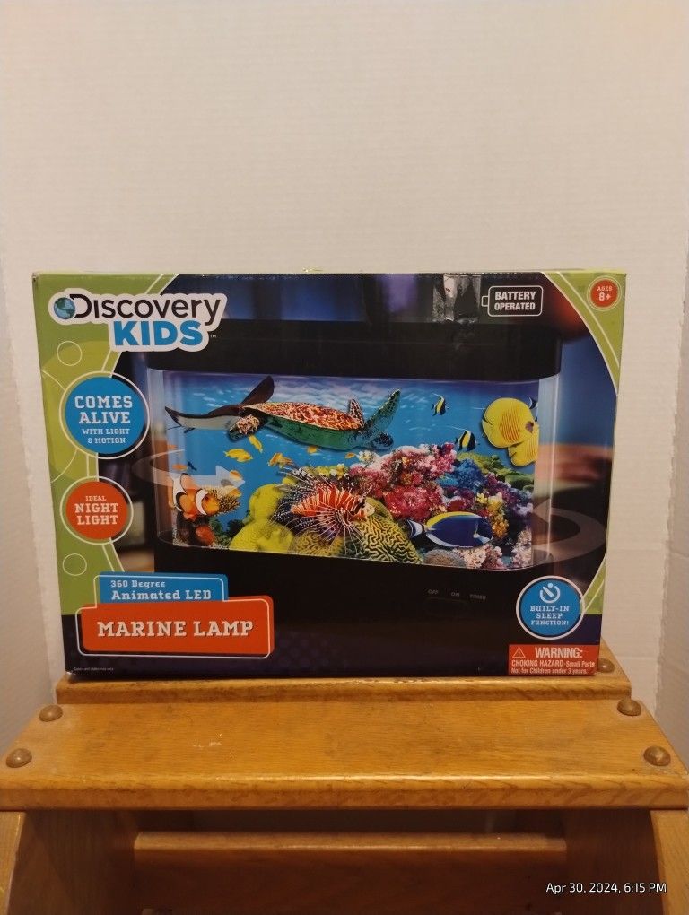 Discovery Kids 360° Animated LED Marine Lamp