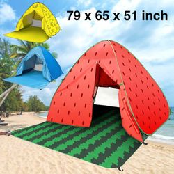 NEW Pop Up Beach Tent Sun Shade Shelter Anti-UV Outdoor Beach Camping Fish Fabric