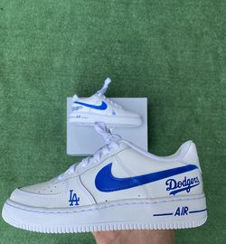 Custom LA Dodgers AF1