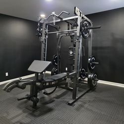Smith Machine 2001 | Multi-Use Adj Bench | Gym Equipment | Fitness | Squat Rack | Excercise |🔴WEIGHTS AND BARBELL SOLD SEPARATELY 🔴 FREE DELIVERY 🚚