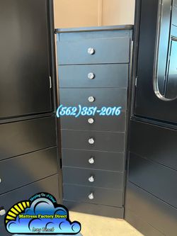Paulina black diamond dresser cajonera Comoda mueble