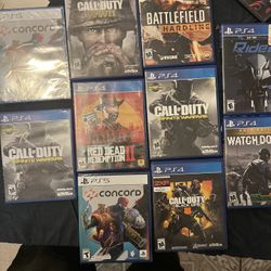 Pa4 And Ps5 Games 