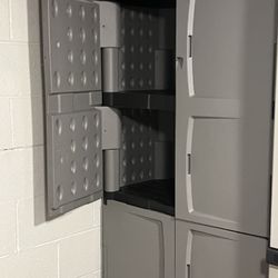 Double Door Storage Cabins Indoor Outdoors
