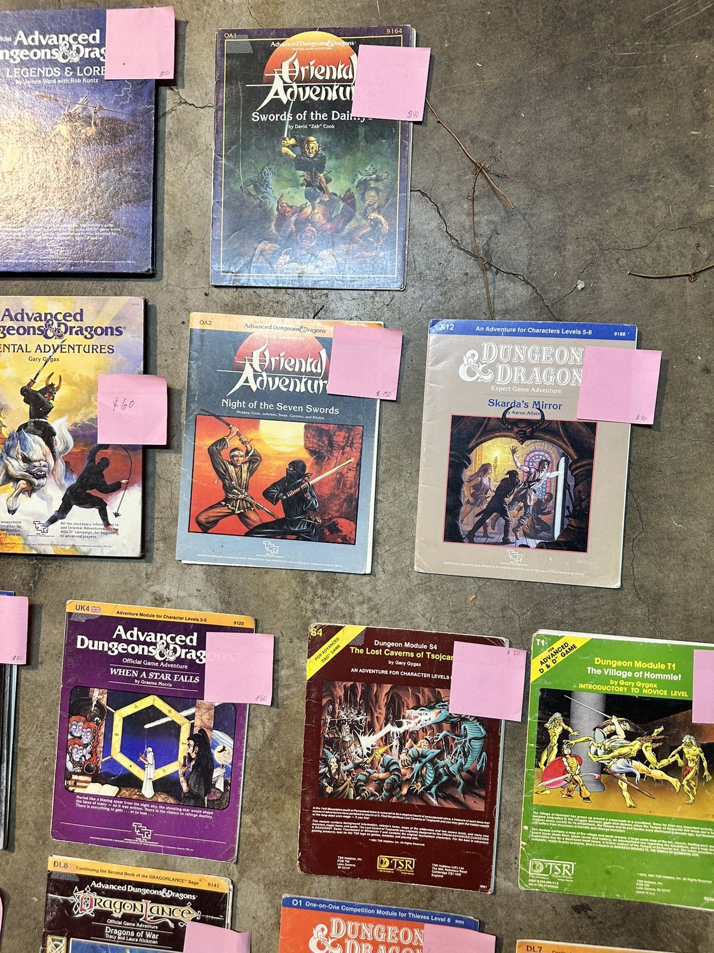 Dungeons and Dragons Books/Modules