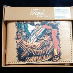 Wallet handcrafted in a box
