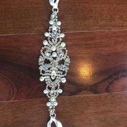 Flower Girl Diamond head piece or Belt