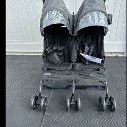 Stroller/ Jeep PowerGlyde Side By Side Stroller/ Jeep/ Double Stroller/ Kids/ Travel/ New