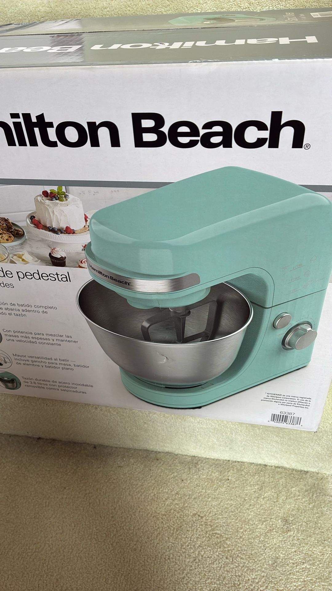 Hamiton Beach Stand Mixer Never Open Packed Obo