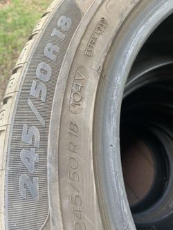Tires Michelin 245/50R18