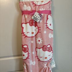 Hello Kitty Two Pack Spring Blankets 