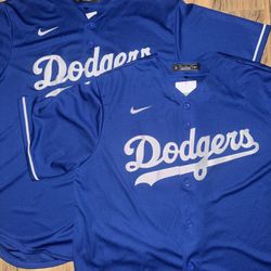 New men’s XL Nike LA dodgers blue Jersey