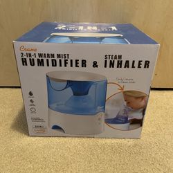 *NEW* Crane 2 In 1 Humidifier & Steam Inhaler