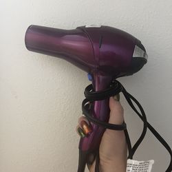 Purple Hair Blow Dryer 