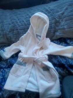 Girls Pink Robe 