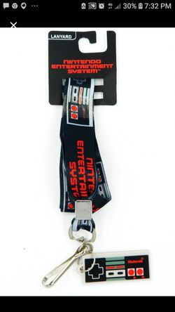 Nintendo Entertainment System lanyard