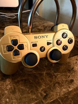 Sony DualShock 3 Wireless Controller Gold OEM Genuine PS3 CECHZC2UA1 Tested Excellent