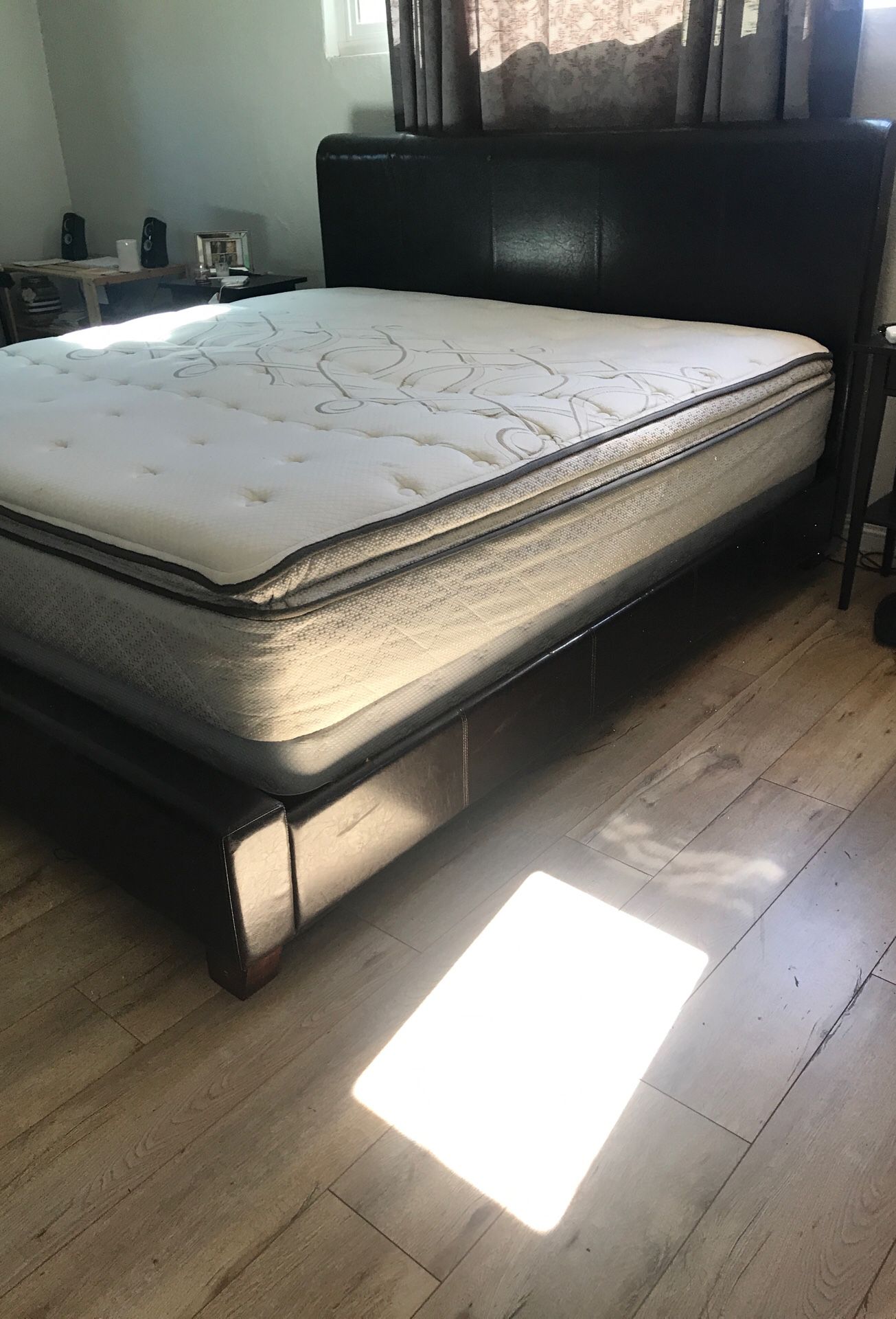 California king size mattress and frame