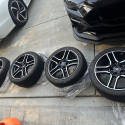Stock Mustang Wheels And Falken Tires